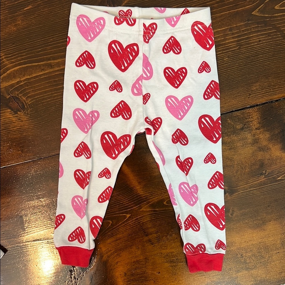 Floral and Heart Pajama Bundle - Baby girl Pajamas - Picture 3 of 7